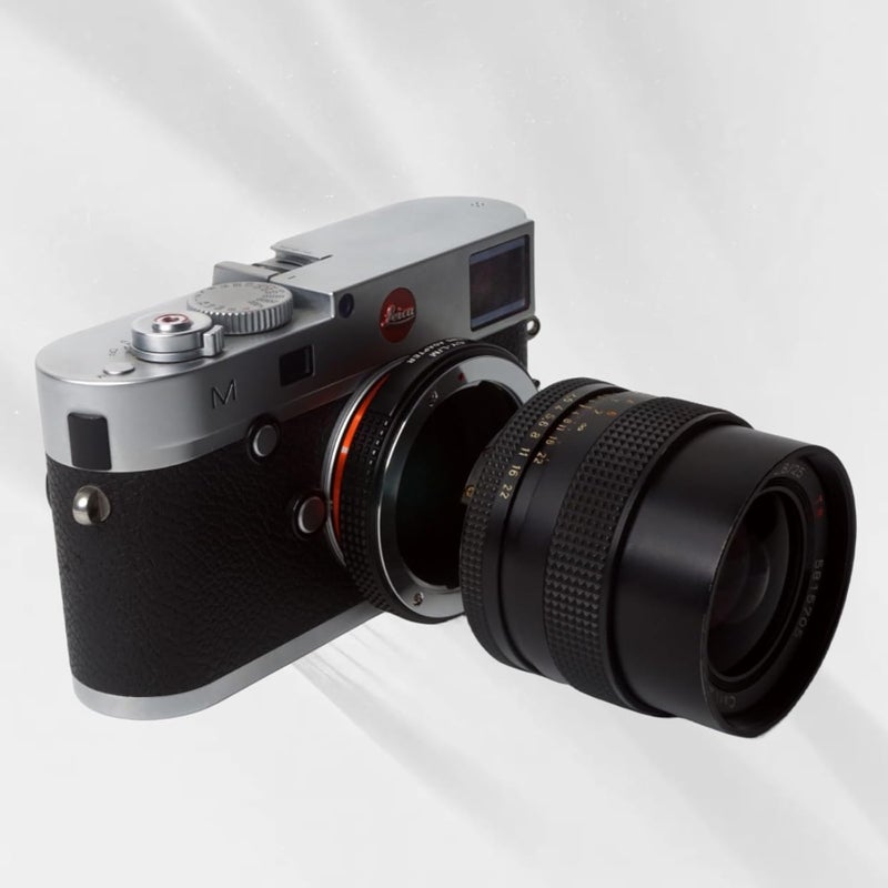 PHOLSY Lens Mount Adapter with 6-Bit Coding Compatible with Contax/Yashica CY Lens to Leica M Mount Camera Body CY to Leica M - Image 3